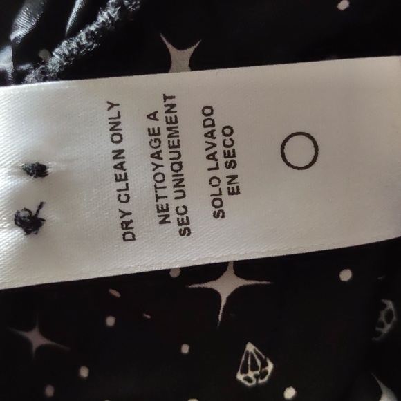 NWT Frame Large 100% Silk Celestial Star Diamond Ruffle Tiered Dress *Flawed* - Picture 12 of 16